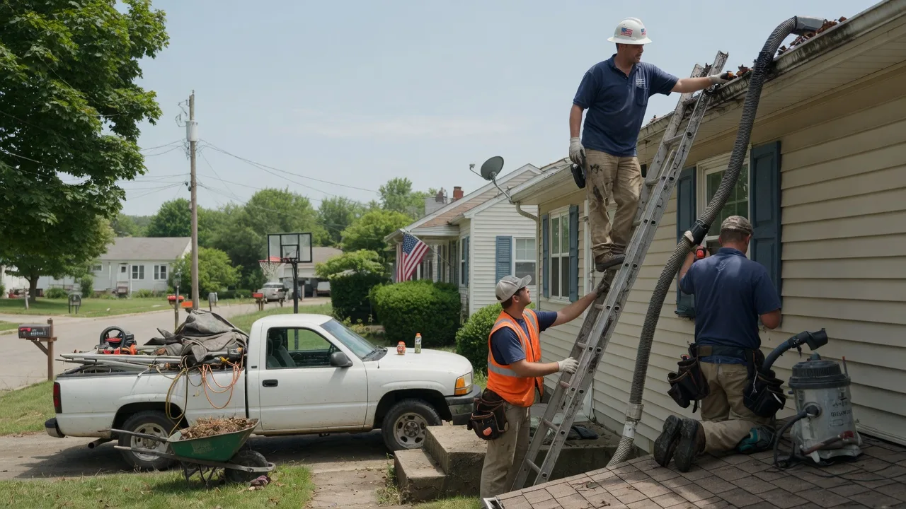 Gutter Installation in Crown City, OH near me